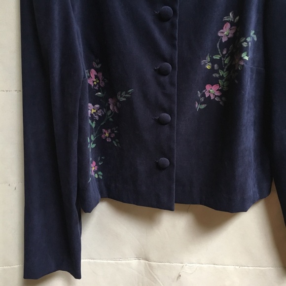 Karin Stevens floral jacket vintage - Picture 3 of 4